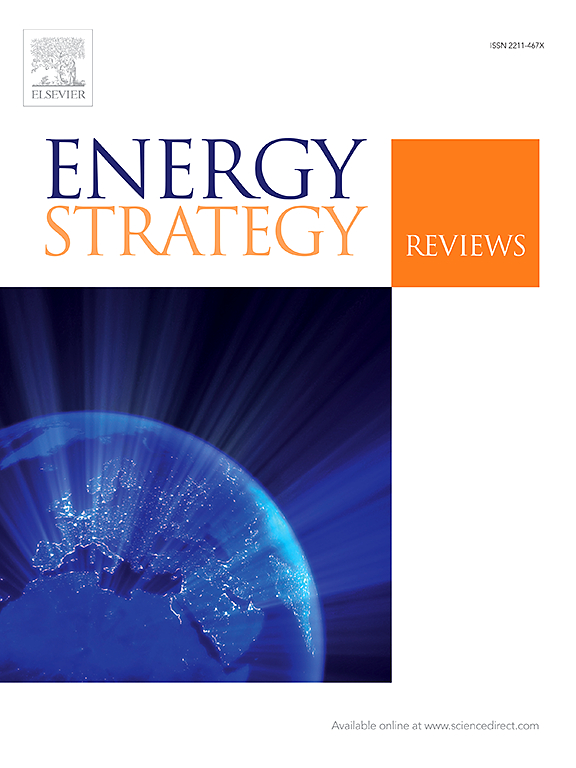 Go to journal home page - Energy Strategy Reviews